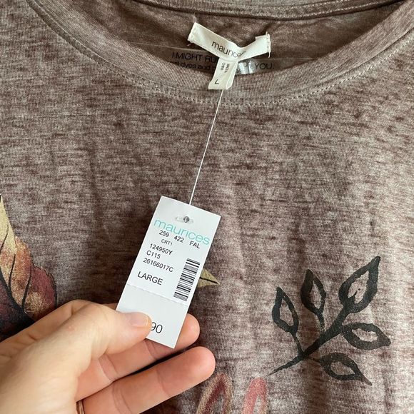Maurices Fall T Shirt - Picture 6 of 10